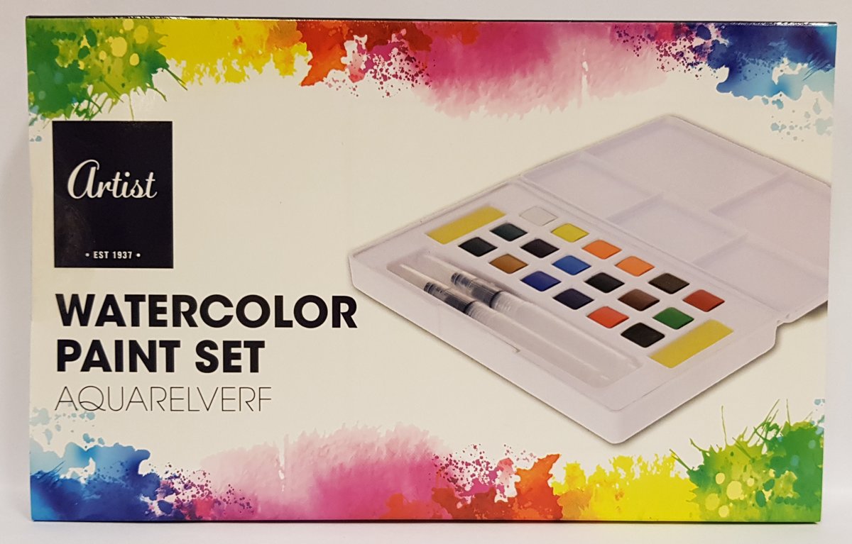 Aquarelverf | Artist | Compacte koffer